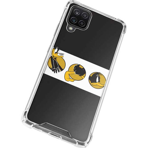 Looney Tunes Daffy Duck Three Circles Galaxy A12 Clear Case