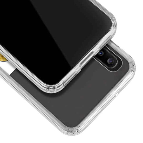 Looney Tunes Daffy Duck Three Circles Galaxy A30 Clear Case