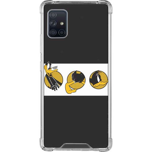 Looney Tunes Daffy Duck Three Circles Galaxy A51 5G Clear Case