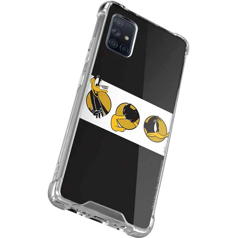Looney Tunes Daffy Duck Three Circles Galaxy A71 5G Clear Case