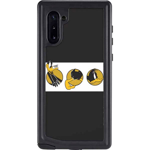 Looney Tunes Daffy Duck Three Circles Galaxy Note 10 Waterproof Case