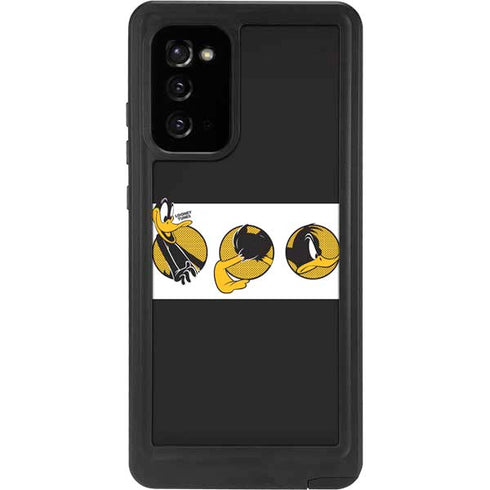 Looney Tunes Daffy Duck Three Circles Galaxy Note20 5G Waterproof Case