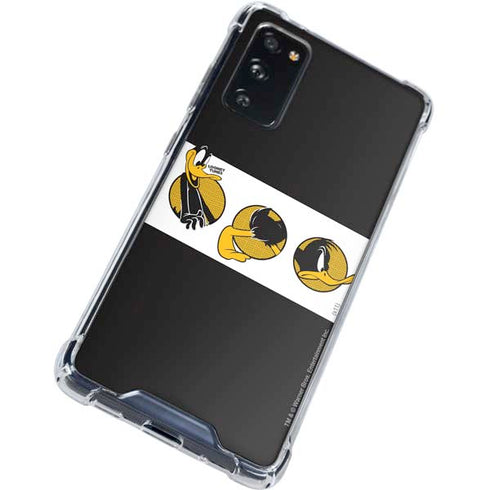 Looney Tunes Daffy Duck Three Circles Galaxy S20 FE Clear Case