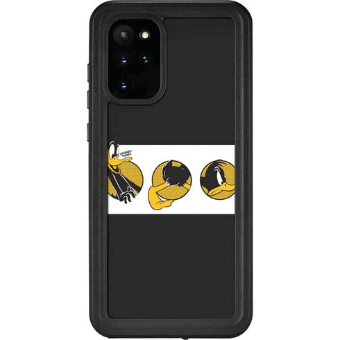 Looney Tunes Daffy Duck Three Circles Galaxy S20 Plus Waterproof Case