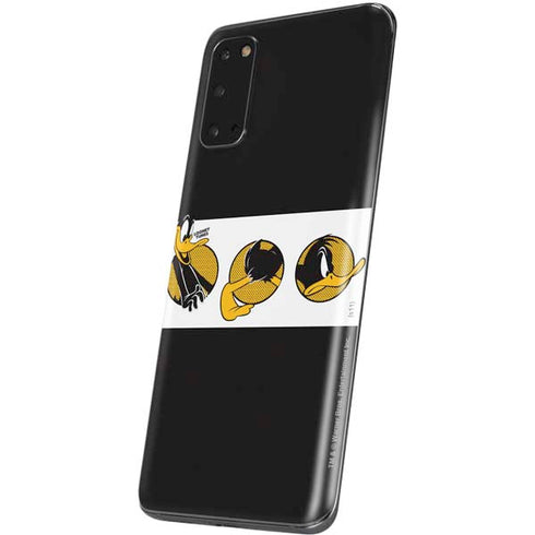 Looney Tunes Daffy Duck Three Circles Galaxy S20 Skin