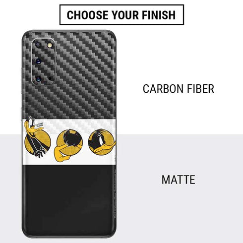 Looney Tunes Daffy Duck Three Circles Galaxy S20 Skin