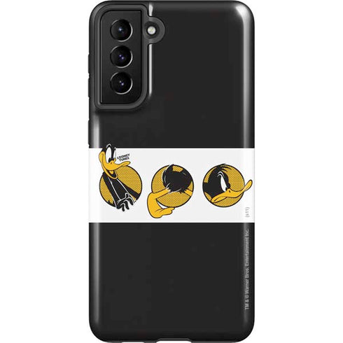 Looney Tunes Daffy Duck Three Circles Galaxy S21 Plus 5G Pro Case