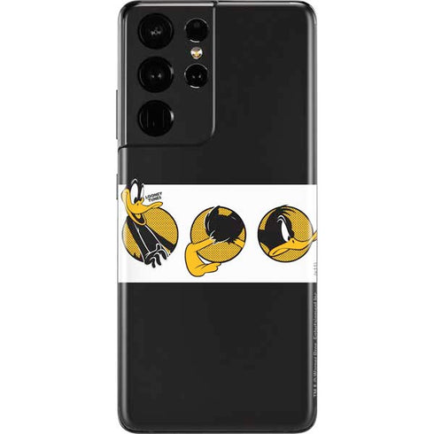 Looney Tunes Daffy Duck Three Circles Galaxy S21 Ultra 5G Skin