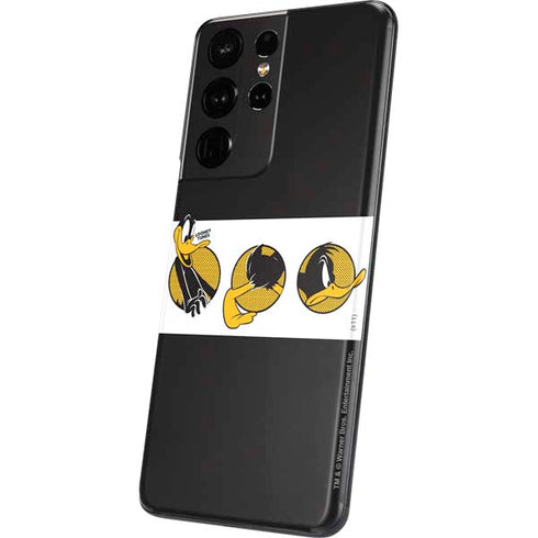 Looney Tunes Daffy Duck Three Circles Galaxy S21 Ultra 5G Skin