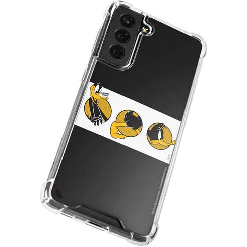 Looney Tunes Daffy Duck Three Circles Galaxy S22 Clear Case