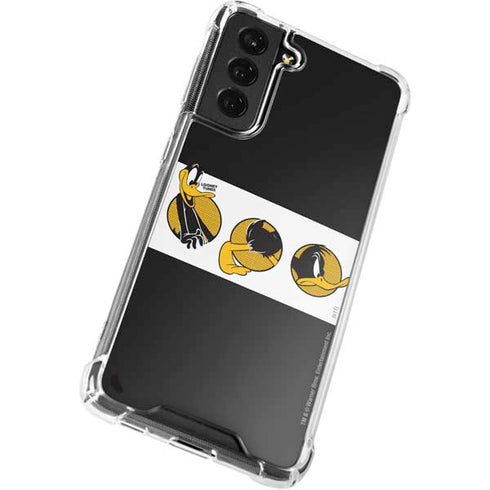 Looney Tunes Daffy Duck Three Circles Galaxy S22 Plus Clear Case