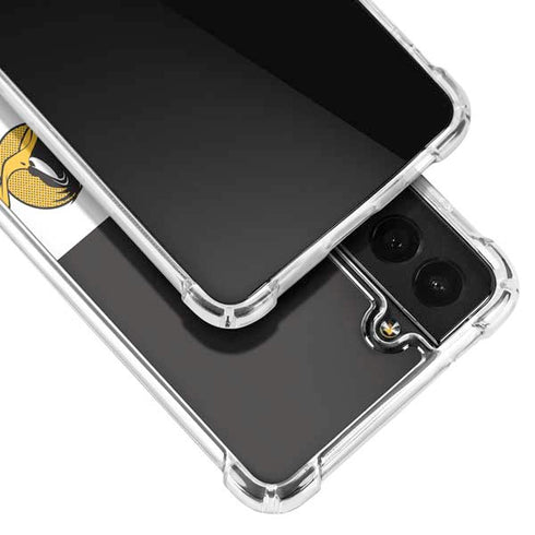 Looney Tunes Daffy Duck Three Circles Galaxy S22 Plus Clear Case