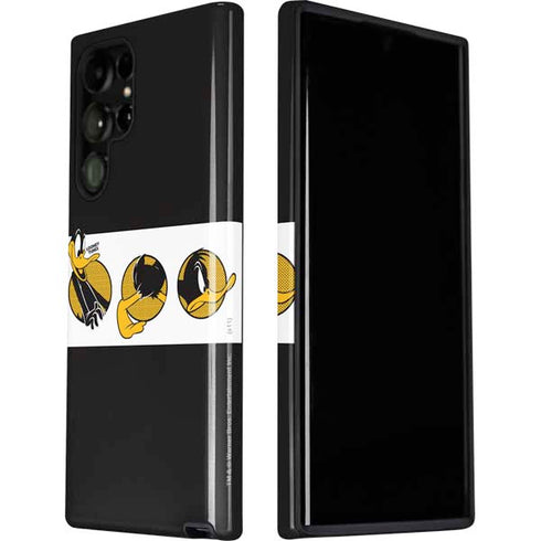 Looney Tunes Daffy Duck Three Circles Galaxy S22 Ultra Pro Case