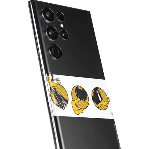 Looney Tunes Daffy Duck Three Circles Galaxy S22 Ultra Skin