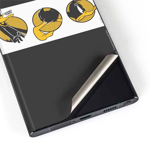 Looney Tunes Daffy Duck Three Circles Galaxy S22 Ultra Skin