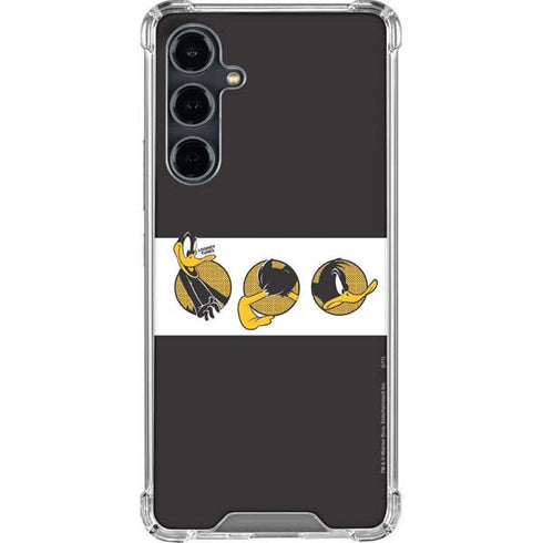 Looney Tunes Daffy Duck Three Circles Galaxy S23 FE Clear Case