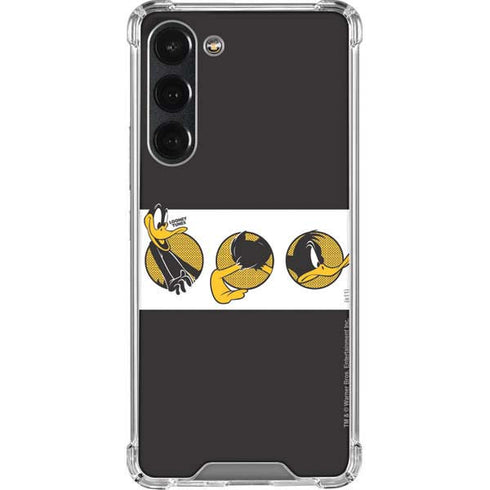 Looney Tunes Daffy Duck Three Circles Galaxy S23 Plus Clear Case