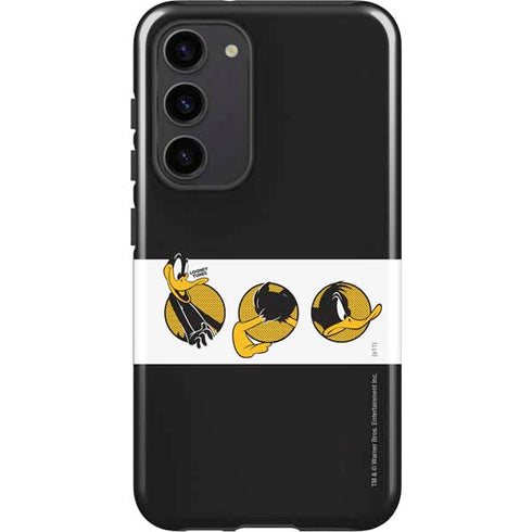 Looney Tunes Daffy Duck Three Circles Galaxy S23 Plus Pro Case