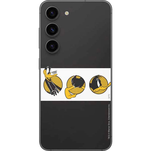 Looney Tunes Daffy Duck Three Circles Galaxy S23 Skin