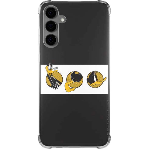Looney Tunes Daffy Duck Three Circles Galaxy S24 Plus Clear Case