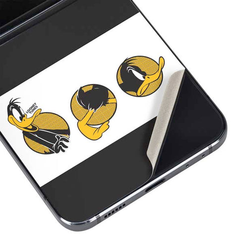 Looney Tunes Daffy Duck Three Circles Galaxy Z Flip5 5G Skin