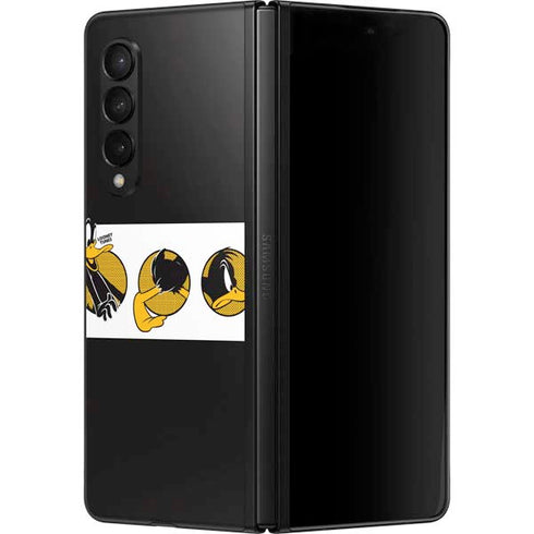Looney Tunes Daffy Duck Three Circles Galaxy Z Fold3 5G Skin
