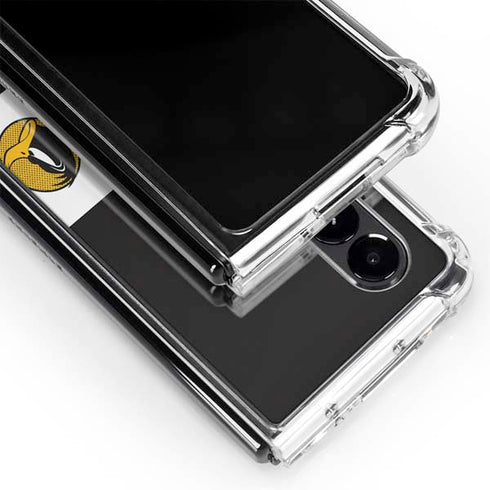 Looney Tunes Daffy Duck Three Circles Galaxy Z Fold4 5G Clear Case