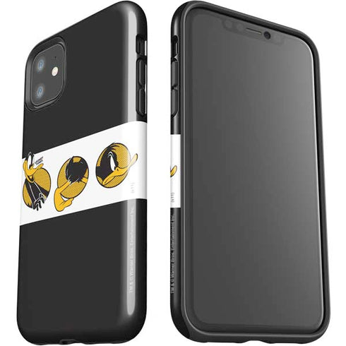 Looney Tunes Daffy Duck Three Circles iPhone 11 Impact Case