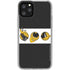 Looney Tunes Daffy Duck Three Circles iPhone 11 Pro Clear Case