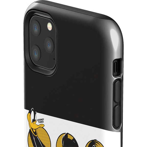 Looney Tunes Daffy Duck Three Circles iPhone 11 Pro Max Impact Case