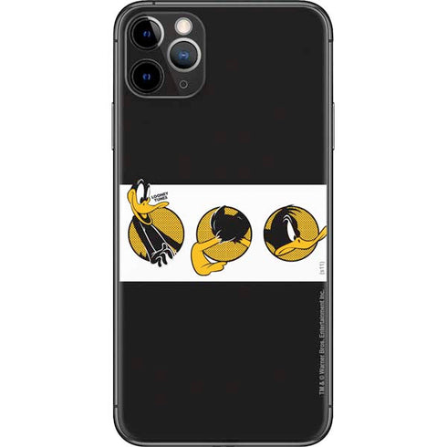 Looney Tunes Daffy Duck Three Circles iPhone 11 Pro Max Skin
