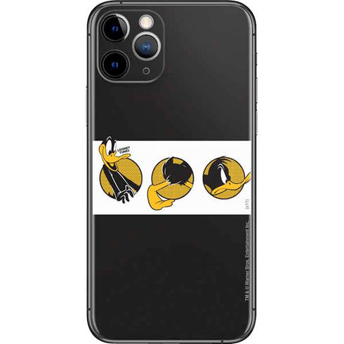 Looney Tunes Daffy Duck Three Circles iPhone 11 Pro Skin