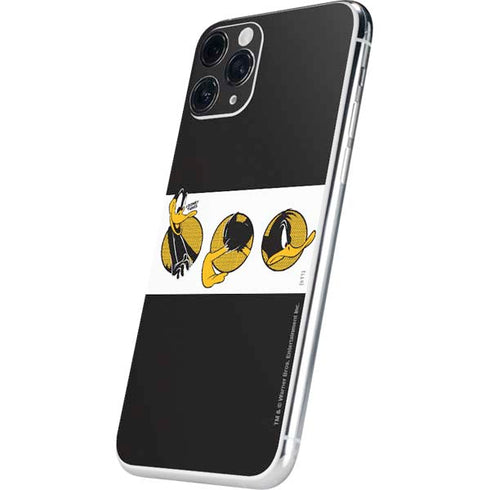 Looney Tunes Daffy Duck Three Circles iPhone 11 Pro Skin
