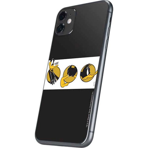 Looney Tunes Daffy Duck Three Circles iPhone 11 Skin