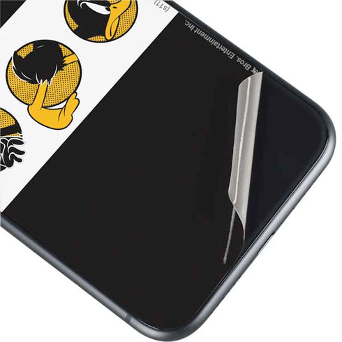Looney Tunes Daffy Duck Three Circles iPhone 11 Skin