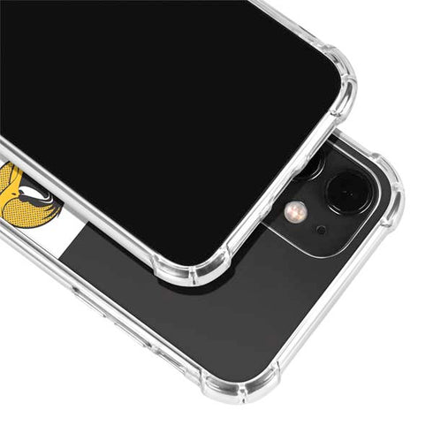 Looney Tunes Daffy Duck Three Circles iPhone 12 Mini Clear Case