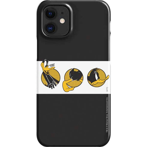 Looney Tunes Daffy Duck Three Circles iPhone 12 Mini Lite Case