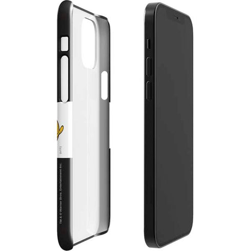 Looney Tunes Daffy Duck Three Circles iPhone 12 Mini Lite Case