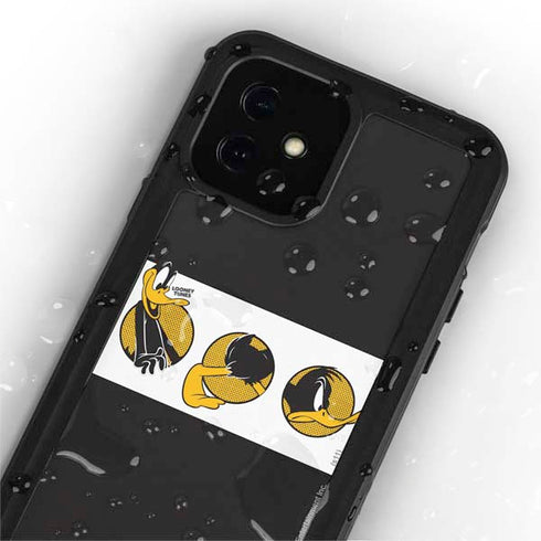 Looney Tunes Daffy Duck Three Circles iPhone 12 Mini Waterproof Case