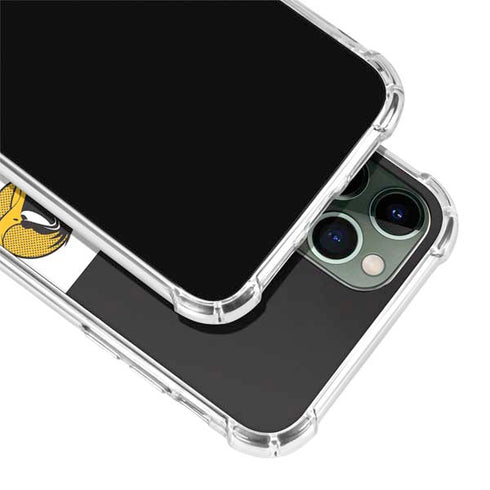 Looney Tunes Daffy Duck Three Circles iPhone 12 Pro Clear Case