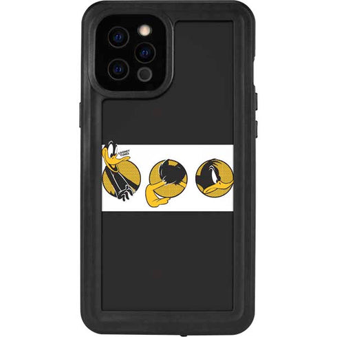 Looney Tunes Daffy Duck Three Circles iPhone 12 Pro Max Waterproof Case
