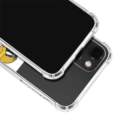 Looney Tunes Daffy Duck Three Circles iPhone 13 Mini Clear Case