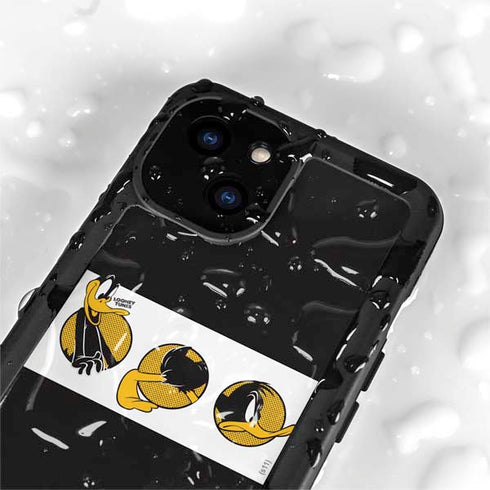 Looney Tunes Daffy Duck Three Circles iPhone 13 Mini Waterproof Case
