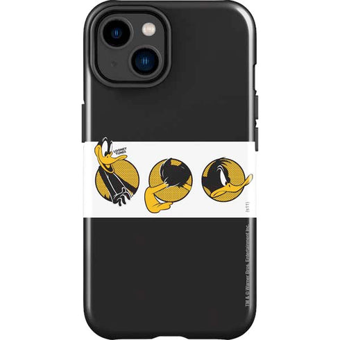 Looney Tunes Daffy Duck Three Circles iPhone 14 Plus Impact Case