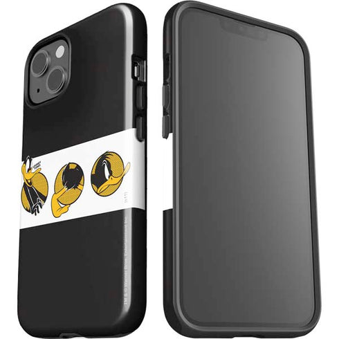 Looney Tunes Daffy Duck Three Circles iPhone 15 Impact Case