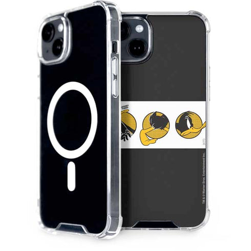 Looney Tunes Daffy Duck Three Circles iPhone 15 Plus MagSafe Case
