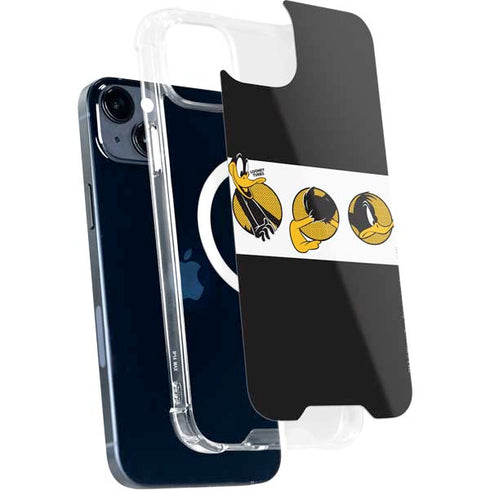Looney Tunes Daffy Duck Three Circles iPhone 15 Plus MagSafe Case