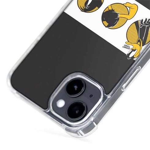 Looney Tunes Daffy Duck Three Circles iPhone 15 Plus MagSafe Case