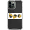 Looney Tunes Daffy Duck Three Circles iPhone 14 Pro Max Clear Case