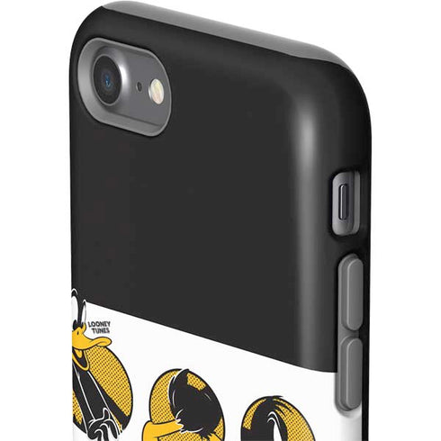 Looney Tunes Daffy Duck Three Circles iPhone SE (2nd & 3rd Gen) Pro Case